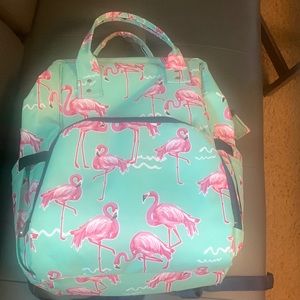 Flamingo beach/pool backpack